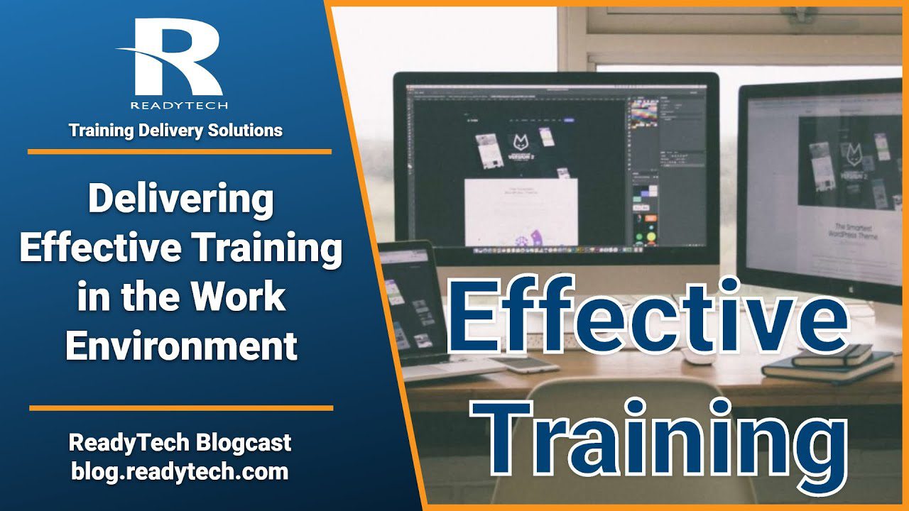 Delivering Effective Training In The Work Environment